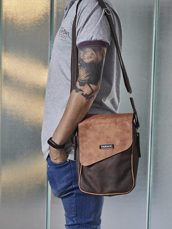 FRAGUA CAPIBARA Other - FRAGUA CONSTRUCO ONES CAPIBARA Brown Two-Tone Bag for Men